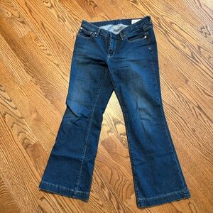 GAP Dark Denim Long & Lean Jeans